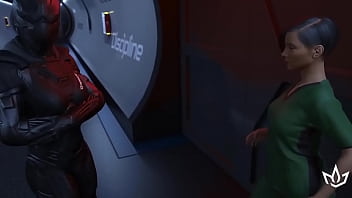 Bound guy gets his dick sucked then machine milked