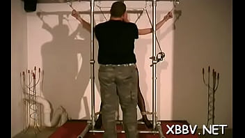 Overwhelming girlie gives a full presentation of herself