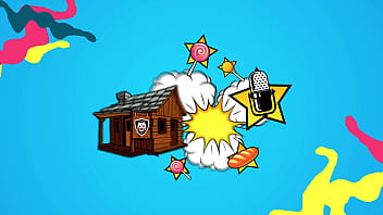 Ruan pega a convidada de jeito e deixa a bunda dela toda vermelha batendo forte ele ficou de pau duro podcast pápum no barraco 4k