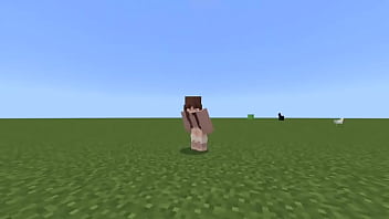 Speed art en minecraft de un pen3 uwu