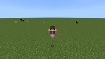 Speed art en minecraft de un pen3 uwu