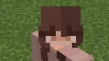 Speed art en minecraft de un pen3 uwu