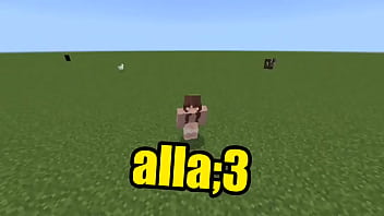 Speed art en minecraft de un pen3 uwu