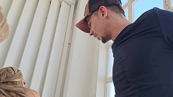 Chubby matures enjoying some young bwc