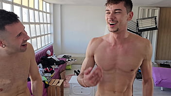 Chubby matures enjoying some young bwc