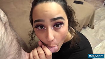 Naughty indigo dances anal plays with dildo before hard sex