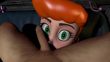 Dexter's milf bdsm footjob and blowjob