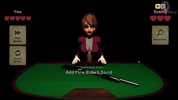 X roulette 2 趴在桌上的背後位