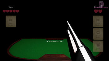 X roulette 2 趴在桌上的背後位