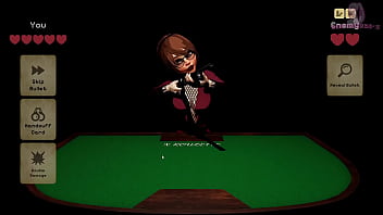 X roulette 2 趴在桌上的背後位