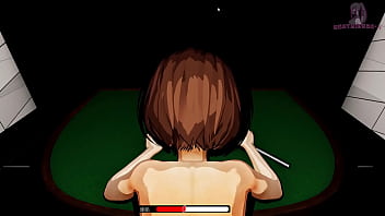 X roulette 2 趴在桌上的背後位