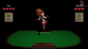 X roulette 2 趴在桌上的背後位