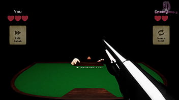 X roulette 2 趴在桌上的背後位