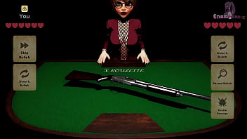 X roulette 2 趴在桌上的背後位