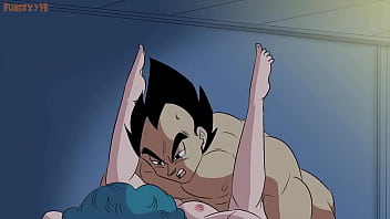 Bulma x vegeta rule 34