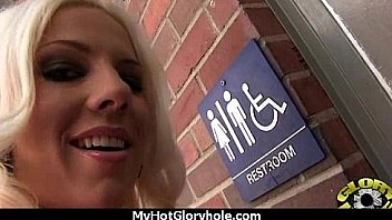 Cute ebony gives a mean blowjob 4