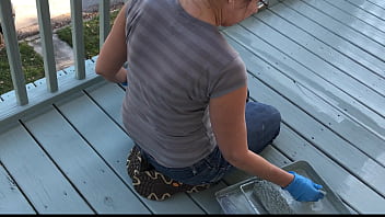 Candid Low Ride Jean Slip Hard At Work thumbnail