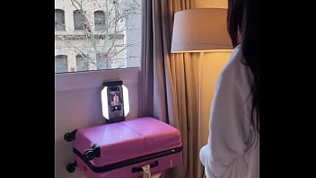 Amazing lolabratzx in my hotel room ️ do you know what we did after