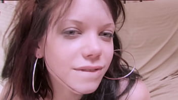 18 girl roxie gets her street whore holes filled by two men at once