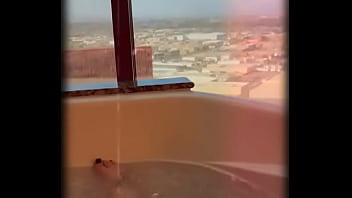 Hmmm which is the better view what’s in the water or the overlook from the jacuzzi who wanna play