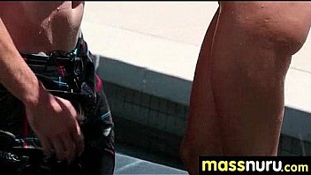 Sexy girl nuru massage and fuck 29