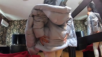 Preview milfycalla yoga pants cameltoe and cumshots on my downjackets 196 at the second yoga session i had no panties