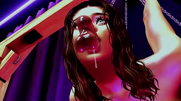 Ram fucked by floating hard cocks