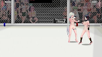 Princess of the ring 2 natasha vs sayuri