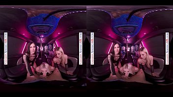 Lucky guy gets to go back to a hotel with three hot babes to fuck