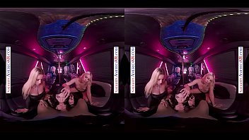 Lucky guy gets to go back to a hotel with three hot babes to fuck