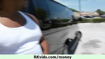 Smooth guy pays amateur chick for sex 28