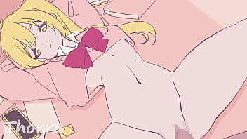 Vocaloid neru enjoys dick on the table