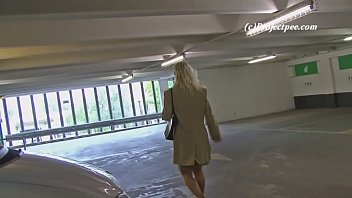 Babe peeing all over the stairs