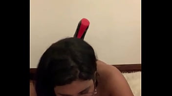 Latina does cowgirl with a dildo on the floor and incredible deepthroat