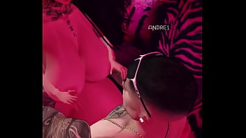 Siendo cogida por su macho