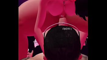 Siendo cogida por su macho