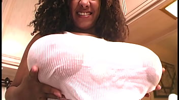 Fucking black big tits mom