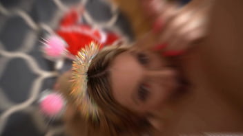 Micky muffin blowing in the new year