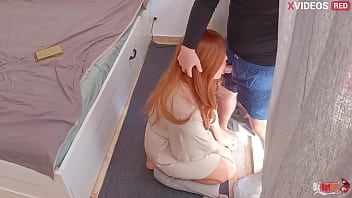 The stepson takes out his penis in front of his stepmother and she starts sucking it sweetly and asks him to fuck her and then cum in her mouth The stepson takes out his penis in front of his stepmother and she starts sucking it sweetly and asks him to fuck her and then cum in her mouth