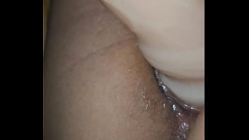 Wet latina with big ass and her vibrator