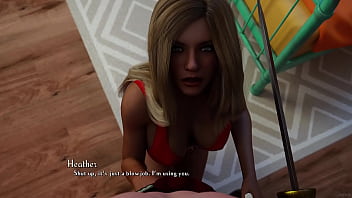 Busty blonde loves the taste of my big white cock being a dik highlight