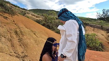 In the middle of the desert i meet an exotic dancer with a huge ass we fuck hard outdoors aaroon mush