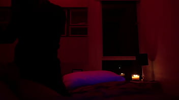 Blonde girl getting hot and inspired