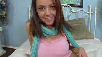 Sexy teen fucked and facialized