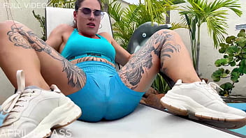 Fist in my delicate and painful cone "everything" goes in that's all hahaha pissed apple comes out of my cone