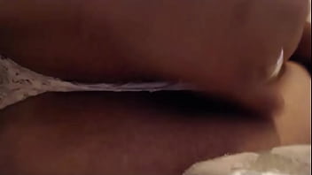 Fucking the sexy brunette on the couch