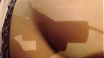 Fucking the sexy brunette on the couch