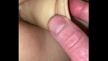 Playing with my wifes pussy