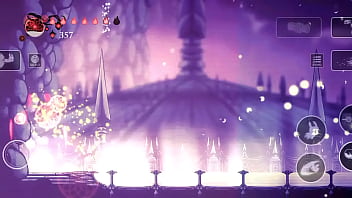 Gameplay hollow knight dia 2 tentando matar o tirano das almas