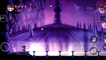 Gameplay hollow knight dia 2 tentando matar o tirano das almas